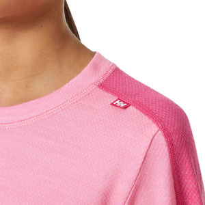 Kids Helly Hansen JR Lifa Merino Midweight Set - Sugar Pink