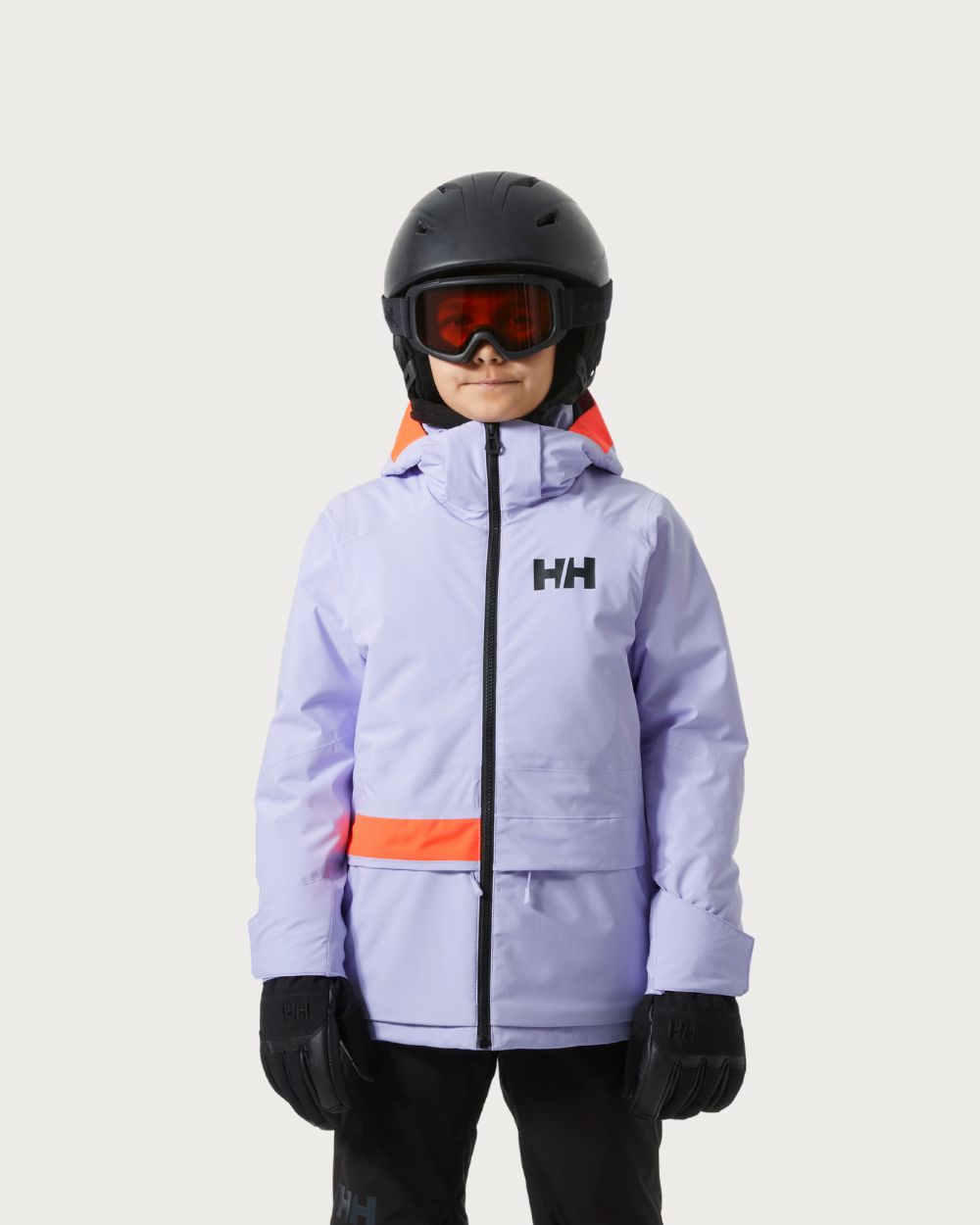 Kids Helly Hansen JR Stellar Ski Jacket 2.0 - Bright Lavender Jackets Helly Hansen 