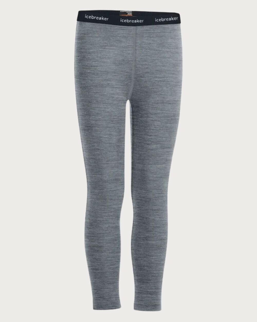 Kids Icebreaker Merino 200 Oasis Thermal Leggings - Grey Thermals Icebreaker 