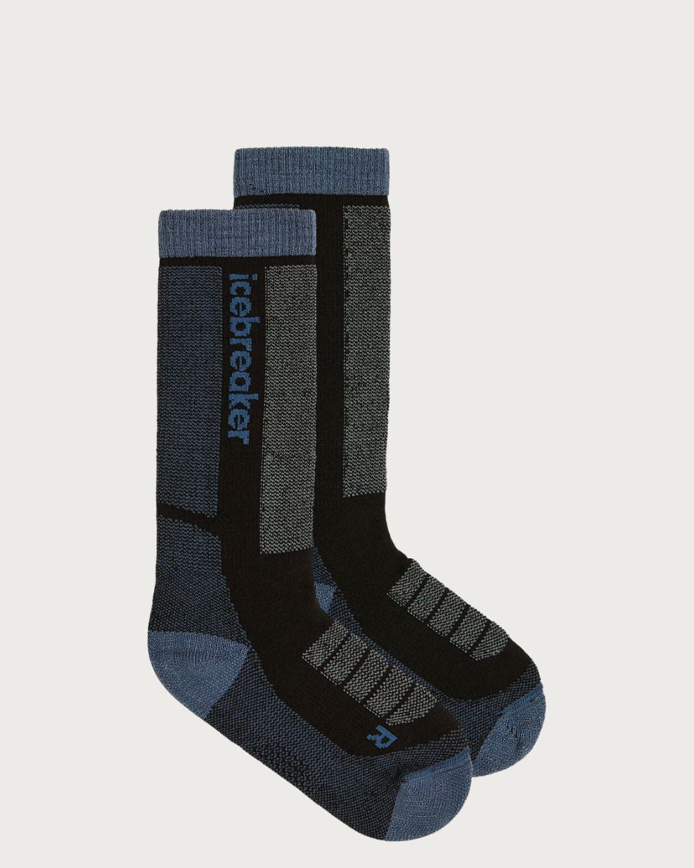 Kids Icebreaker Merino Blend Ski+ Medium OTC Sock - Black Socks Icebreaker S / EU 24-26 