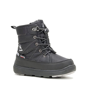 Kids Kamik Luge Waterproof Boots - Charcoal/Black