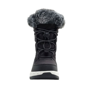 Kids Kamik Stormy Faux Fur Waterproof Boot - Black Footwear Kamik 