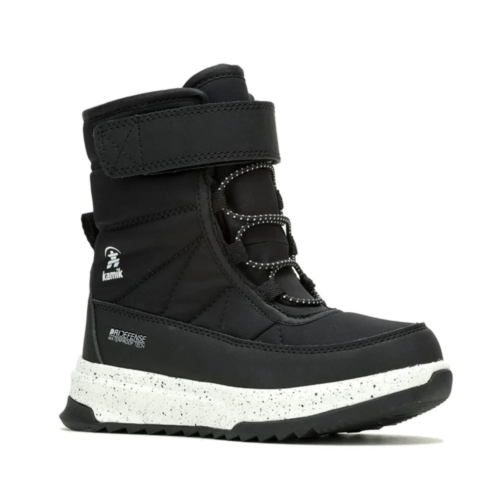 Kids Kamik Stormy Waterproof Boot - Black Footwear Kamik 11US / 17.6cm 