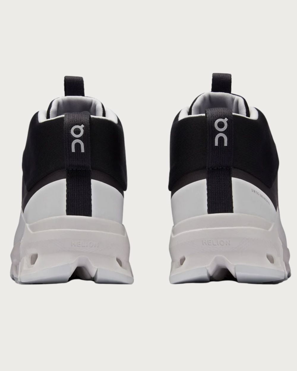 Kids On Cloudhero Mid Waterproof - Black/White Footwear On Running 