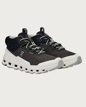 Kids On Cloudhero Mid Waterproof - Black/White Footwear On Running 
