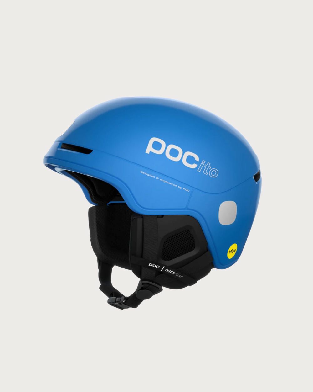 Kids POCito Obex MIPS Helmet - Fluorescent Blue Helmets POC 