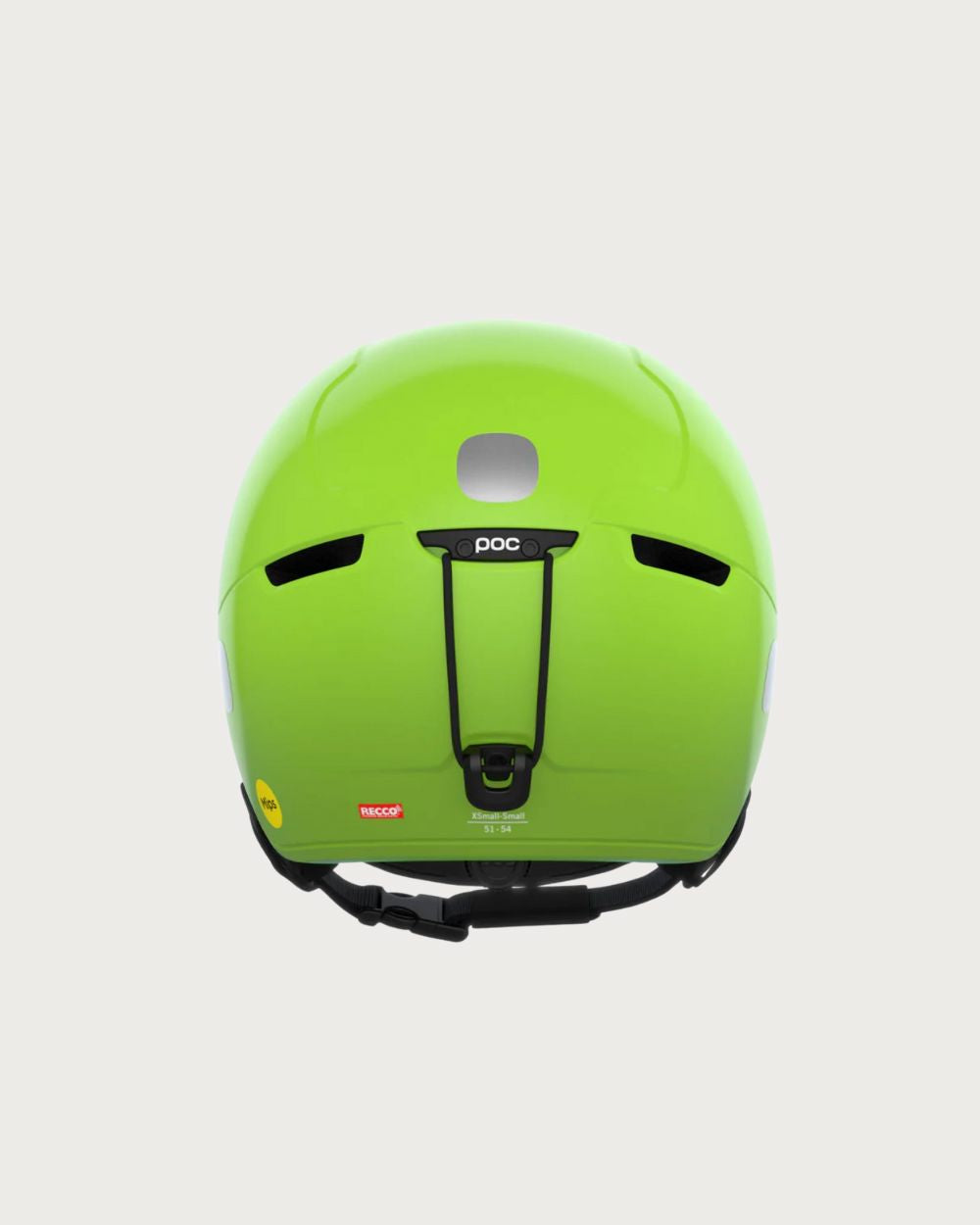 Kids POCito Obex MIPS Helmet - Fluorescent Yellow/Green Helmets POC 