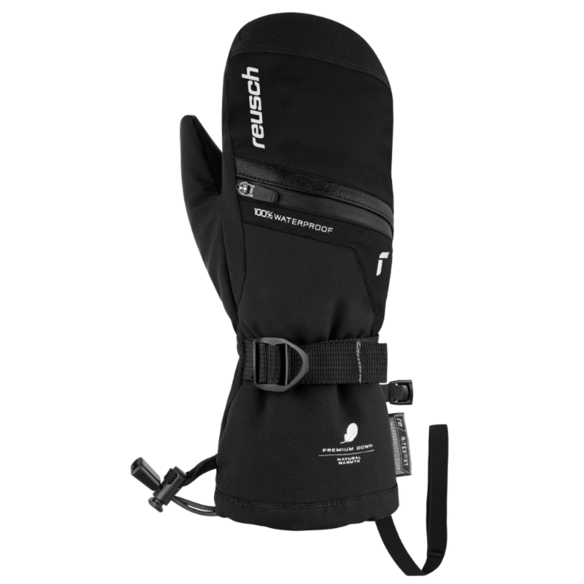 Kids Reusch Lando R-Tex XT JR Mitten - Black/Silver Mittens Reusch 