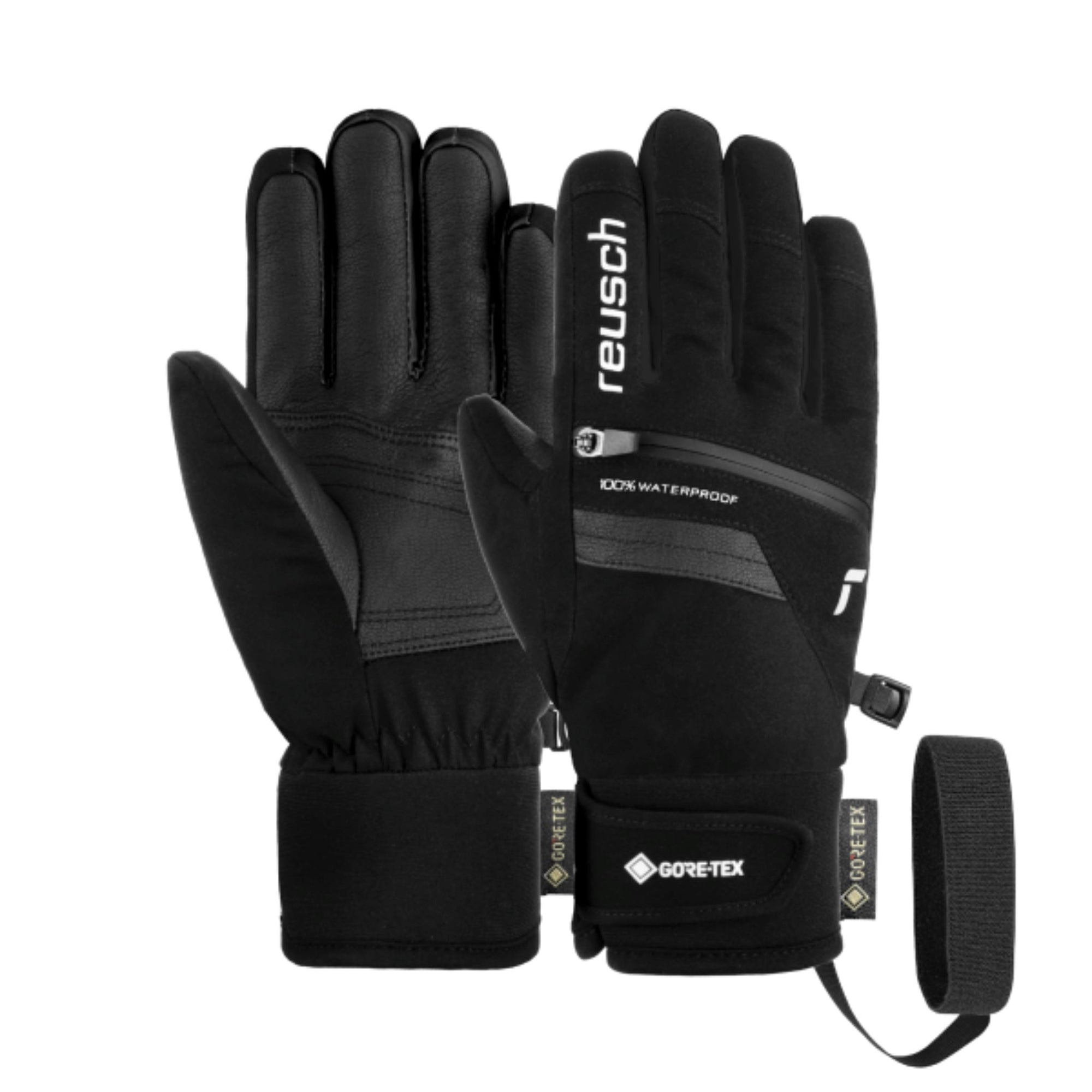 Kids Reusch Travis GORE-TEX Glove - Black/Silver Gloves | Mittens Reusch S / 5.0 