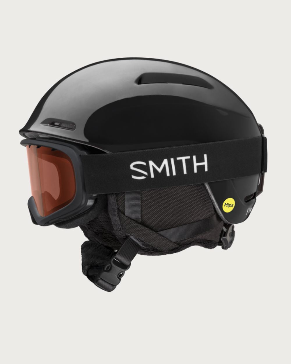 Kids Smith Glide Jr. MIPS Helmet - Black Helmets Smith Youth XS - (48-52cm) 