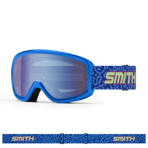 Kids Smith Snowday Goggles - Cobalt Archive Blue Sensor Mirror Goggles Smith 