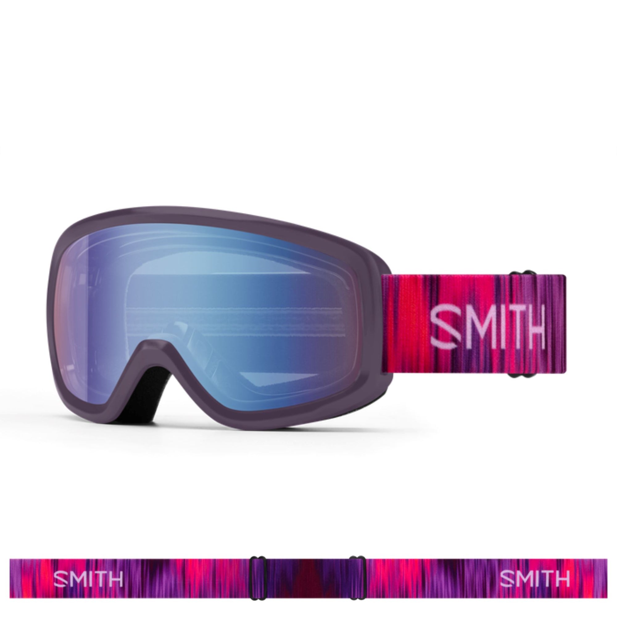 Kids Smith Snowday Goggles - Dream Blue Sensor Mirror Goggles Smith 