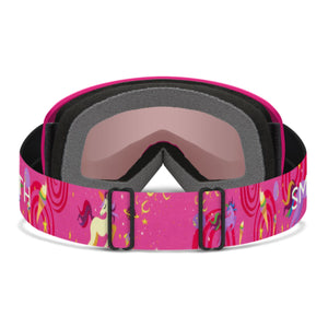 Kids Smith Snowday Goggles - Pink Space Pony Ignitor Mirror Goggles Smith 