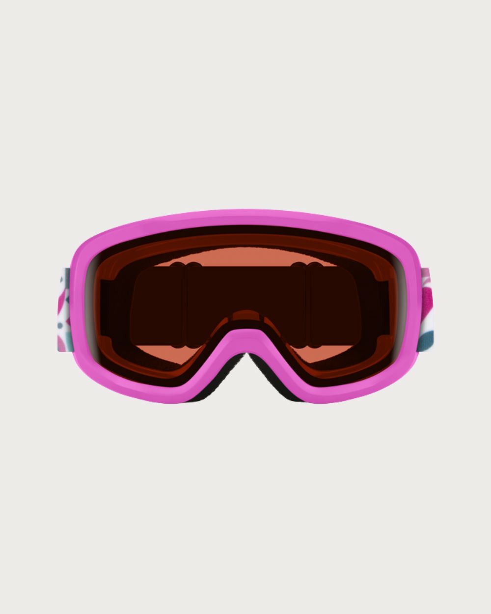Kids Smith Snowday Goggles - Vivid Pink Hearts RC36 Goggles Smith 