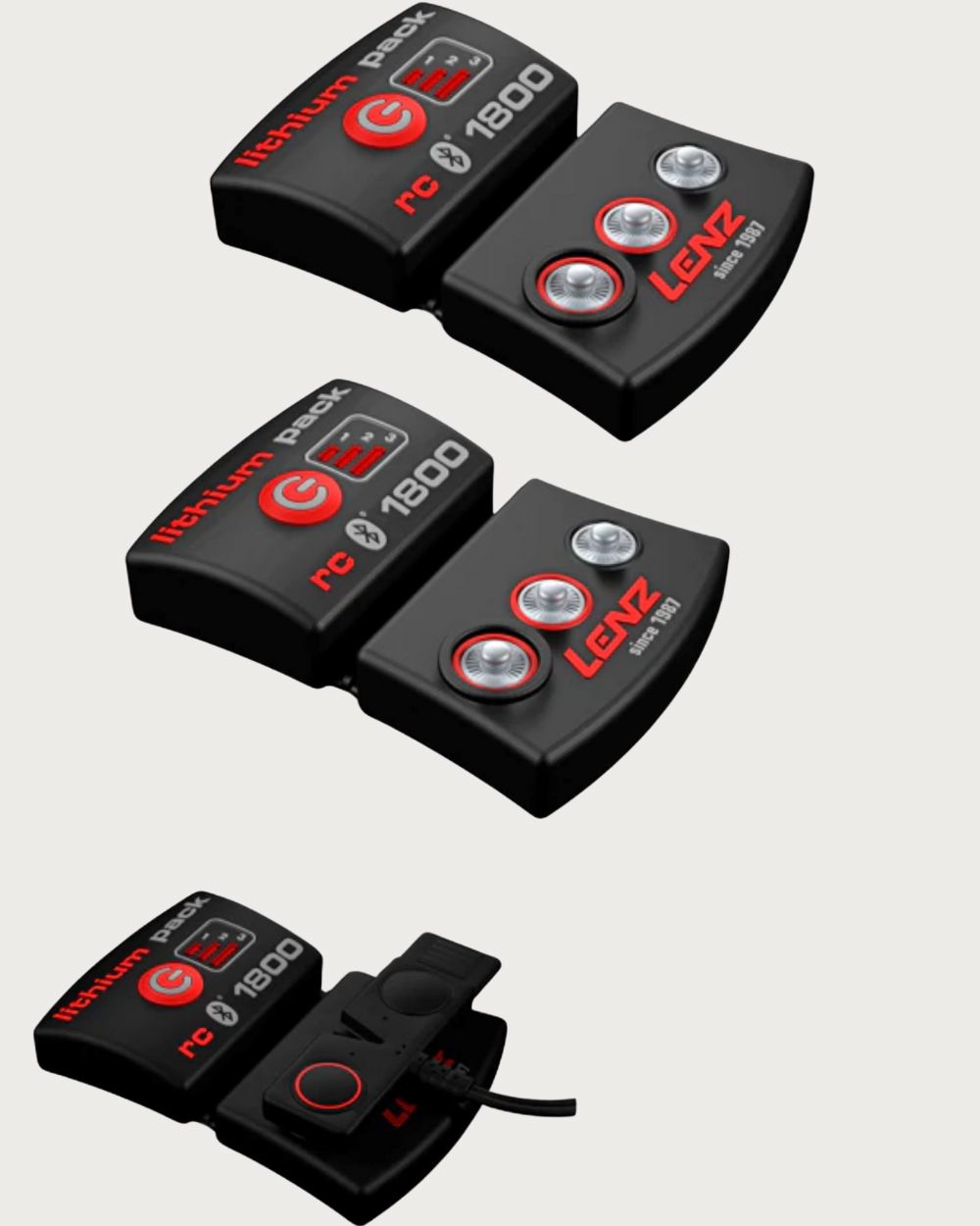 Lenz Heater Socks or Glove Battery Pack 1800 Lenz Battery Packs Lenz 