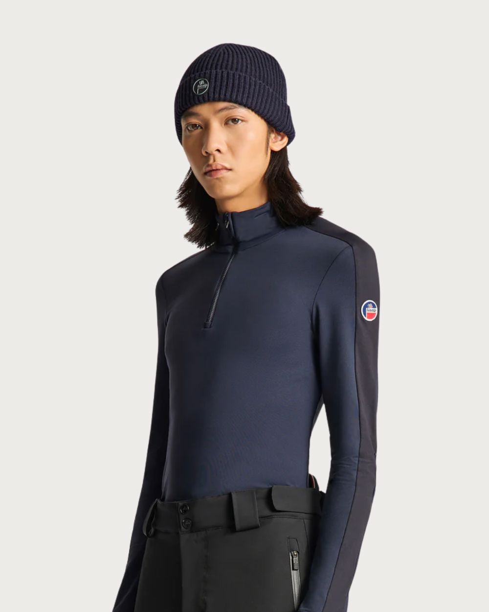 Mens Fusalp Alpille Thermal - Marin/Noir Thermals Fusalp 