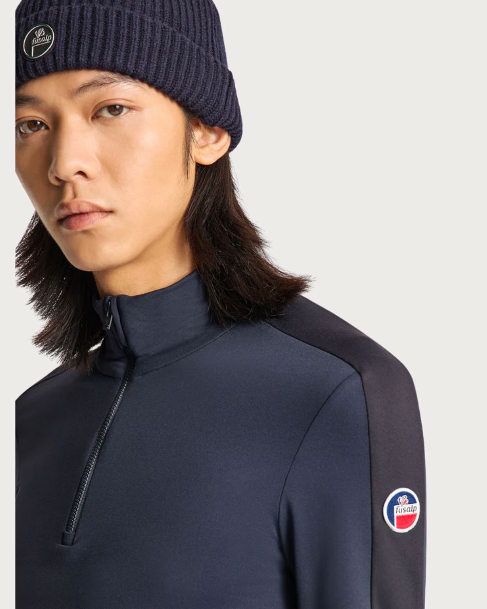 Mens Fusalp Alpille Thermal - Marin/Noir Thermals Fusalp 