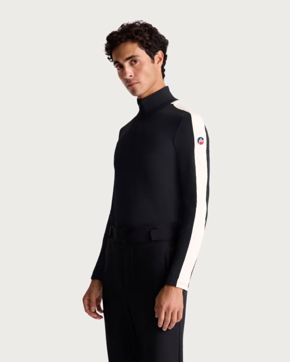 Mens Fusalp Alpille Thermal - Noir/Neige Thermals Fusalp 
