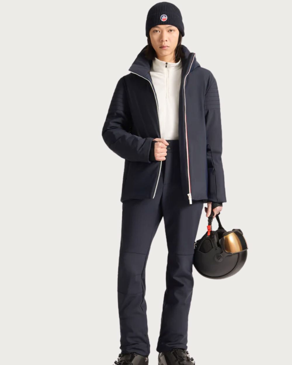 Mens Fusalp Power III Jacket - Marin/Red Jackets Fusalp 