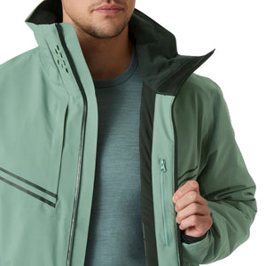 Mens Helly Hansen Alpha Infinity Jacket - Cactus