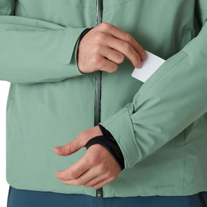 Mens Helly Hansen Alpha Infinity Jacket - Cactus