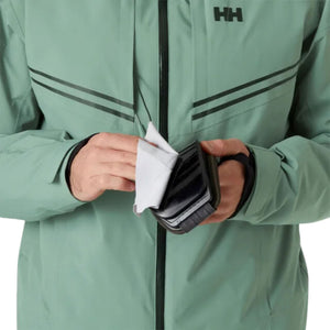 Mens Helly Hansen Alpha Infinity Jacket - Cactus