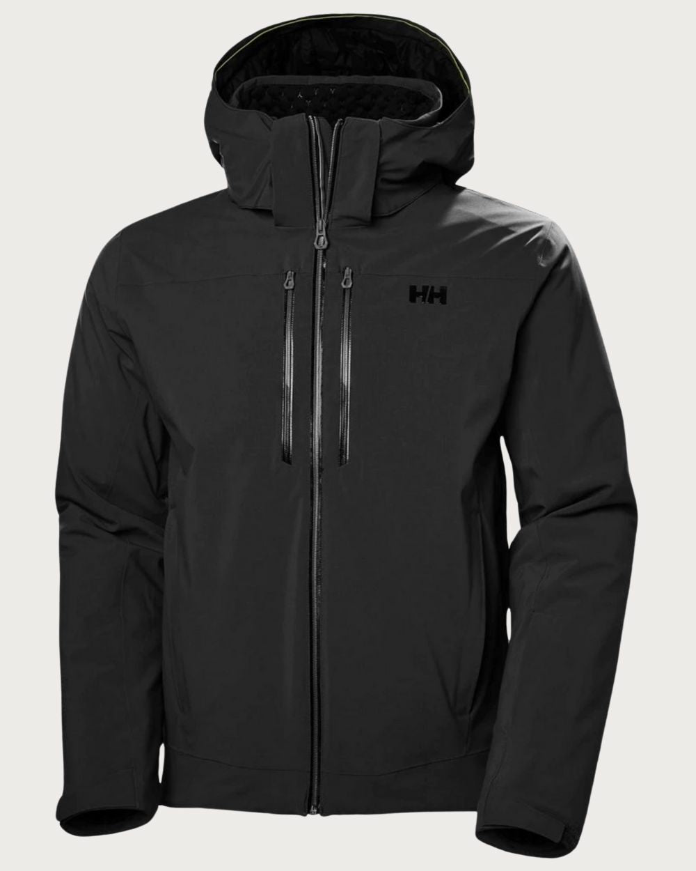 Mens Helly Hansen Alpha Lifaloft Jacket - Black Jackets Helly Hansen 