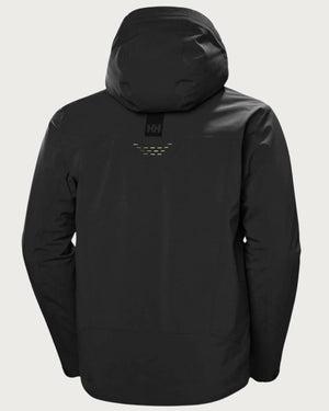 Mens Helly Hansen Alpha Lifaloft Jacket - Black Jackets Helly Hansen 