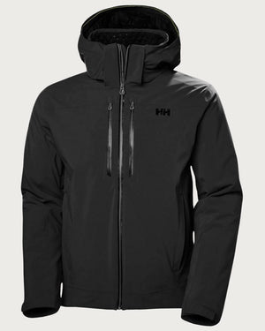Mens Helly Hansen Alpha Lifaloft Jacket - Black Jackets Helly Hansen S INTL / S AU 