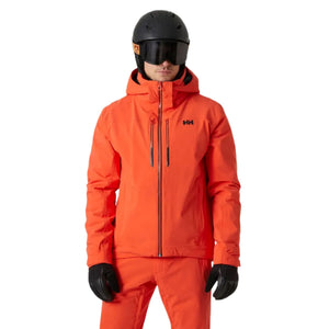 Mens Helly Hansen Alpha Lifaloft Jacket - Cherry Tomato