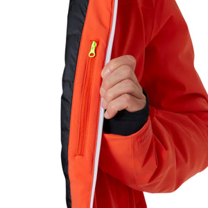 Mens Helly Hansen Alpha Lifaloft Jacket - Cherry Tomato