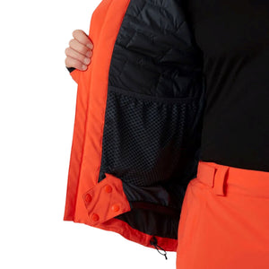 Mens Helly Hansen Alpha Lifaloft Jacket - Cherry Tomato