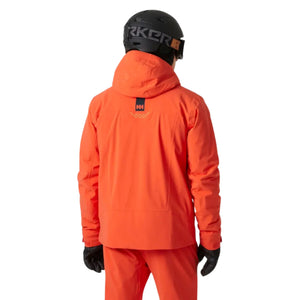 Mens Helly Hansen Alpha Lifaloft Jacket - Cherry Tomato