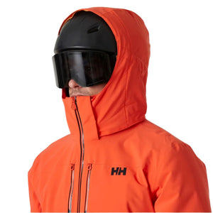 Mens Helly Hansen Alpha Lifaloft Jacket - Cherry Tomato