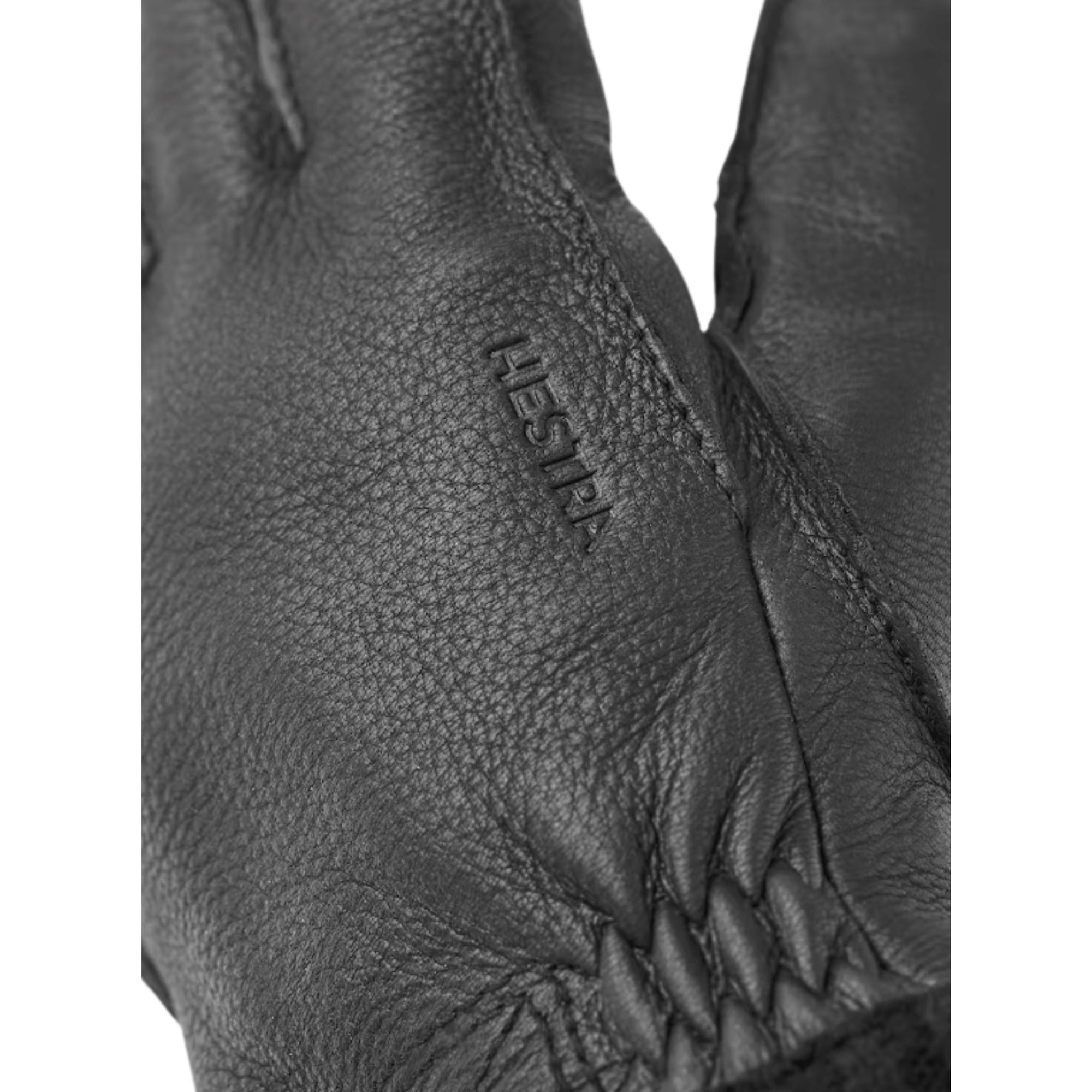 Mens Hestra Deerskin Primaloft Rib Gloves - Black Après Gloves Hestra 7 (S) 