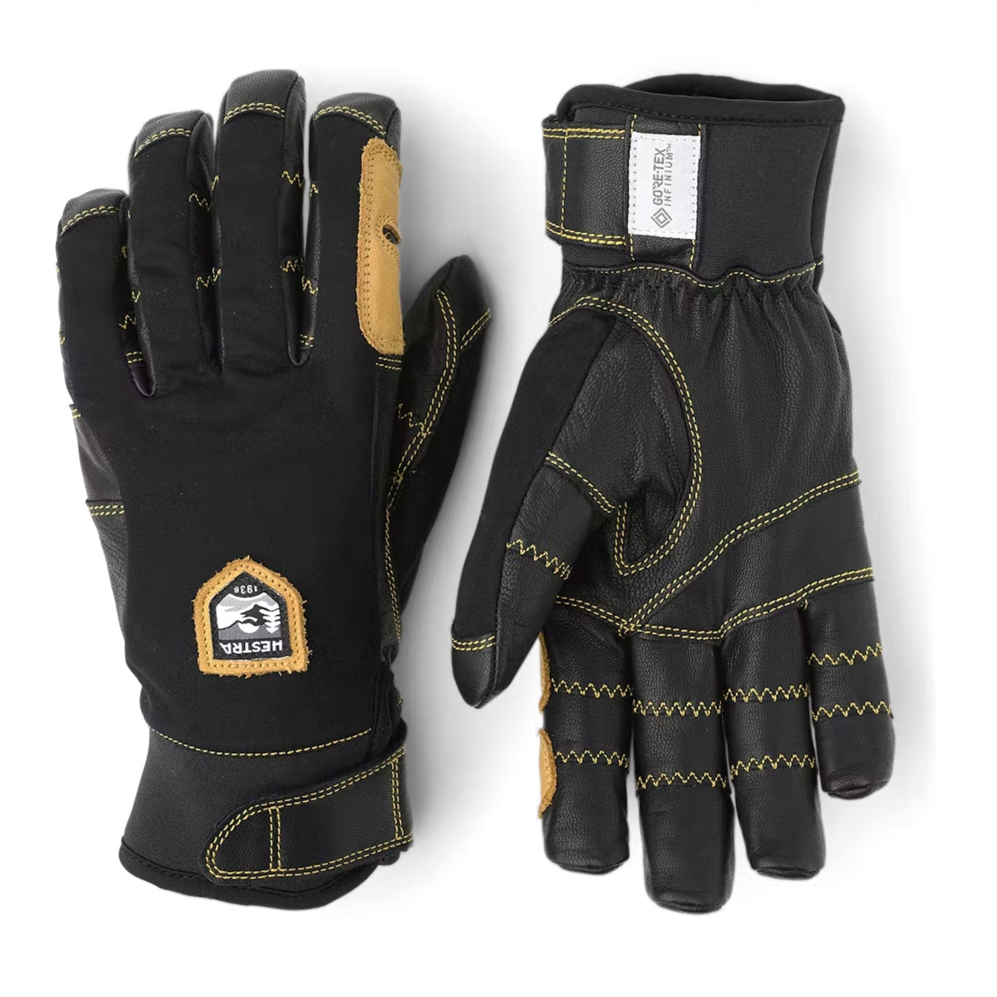 Mens Hestra Ergo Grip Active Glove - Black Gloves | Mittens Hestra 7 (S) 