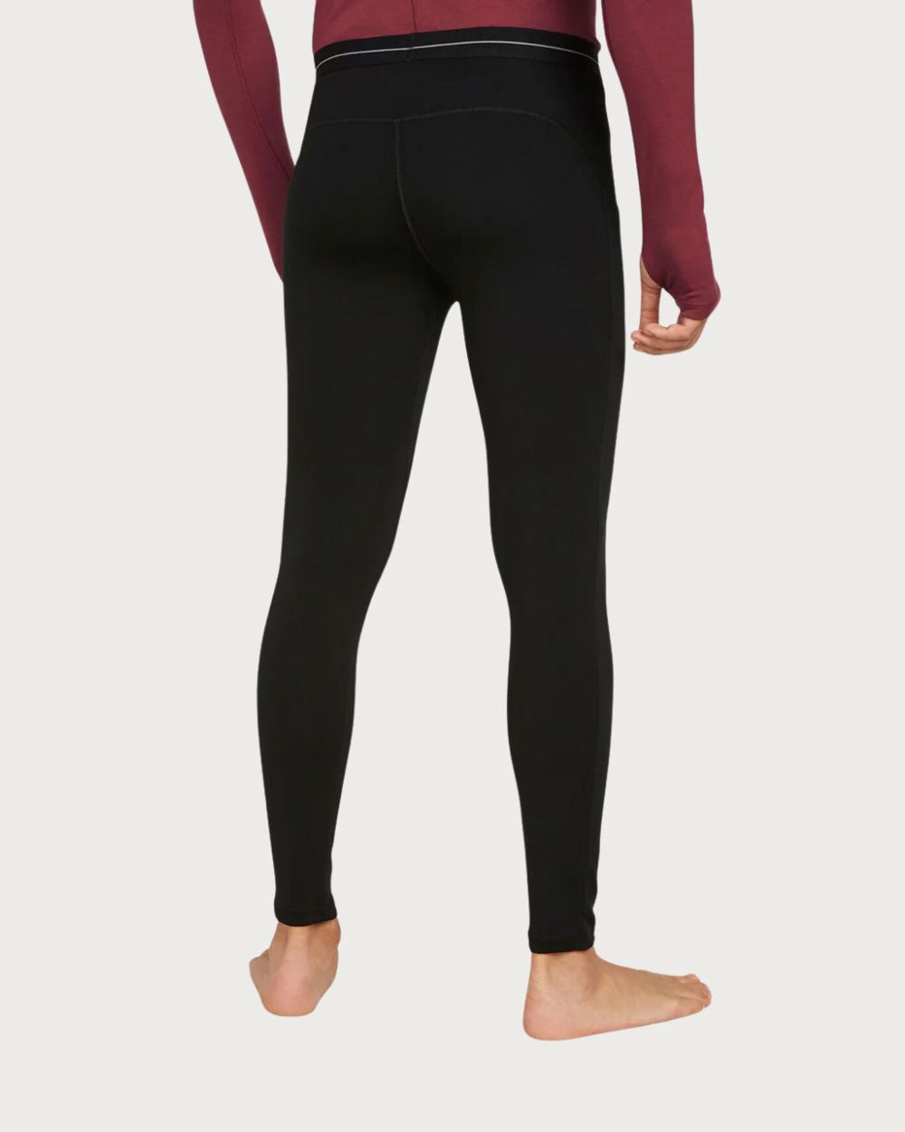 Mens Icebreaker 300 MerinoFine Polar Leggings - Black Thermals Icebreaker 