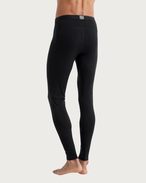 Mens Icebreaker Merino 260 Thermal Tech Leggings - Black Thermals Icebreaker 