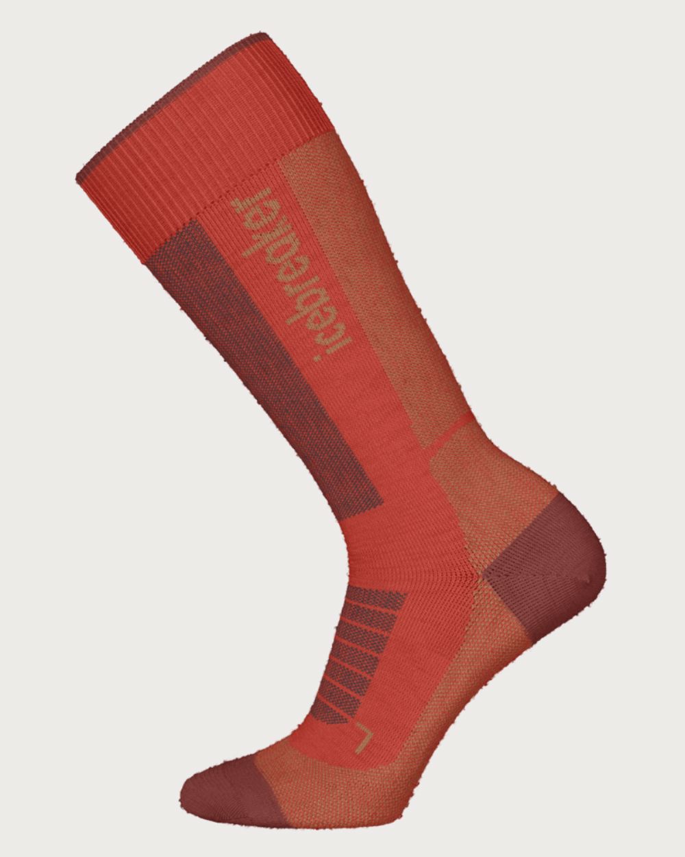 Mens Icebreaker Merino Ski+ Medium Cushion Socks- Fervid Socks Icebreaker S - (7-8.5US / 39-41.5EU) 
