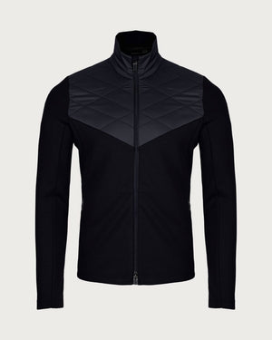 Mens Kjus Formula Midlayer Jacket - Black