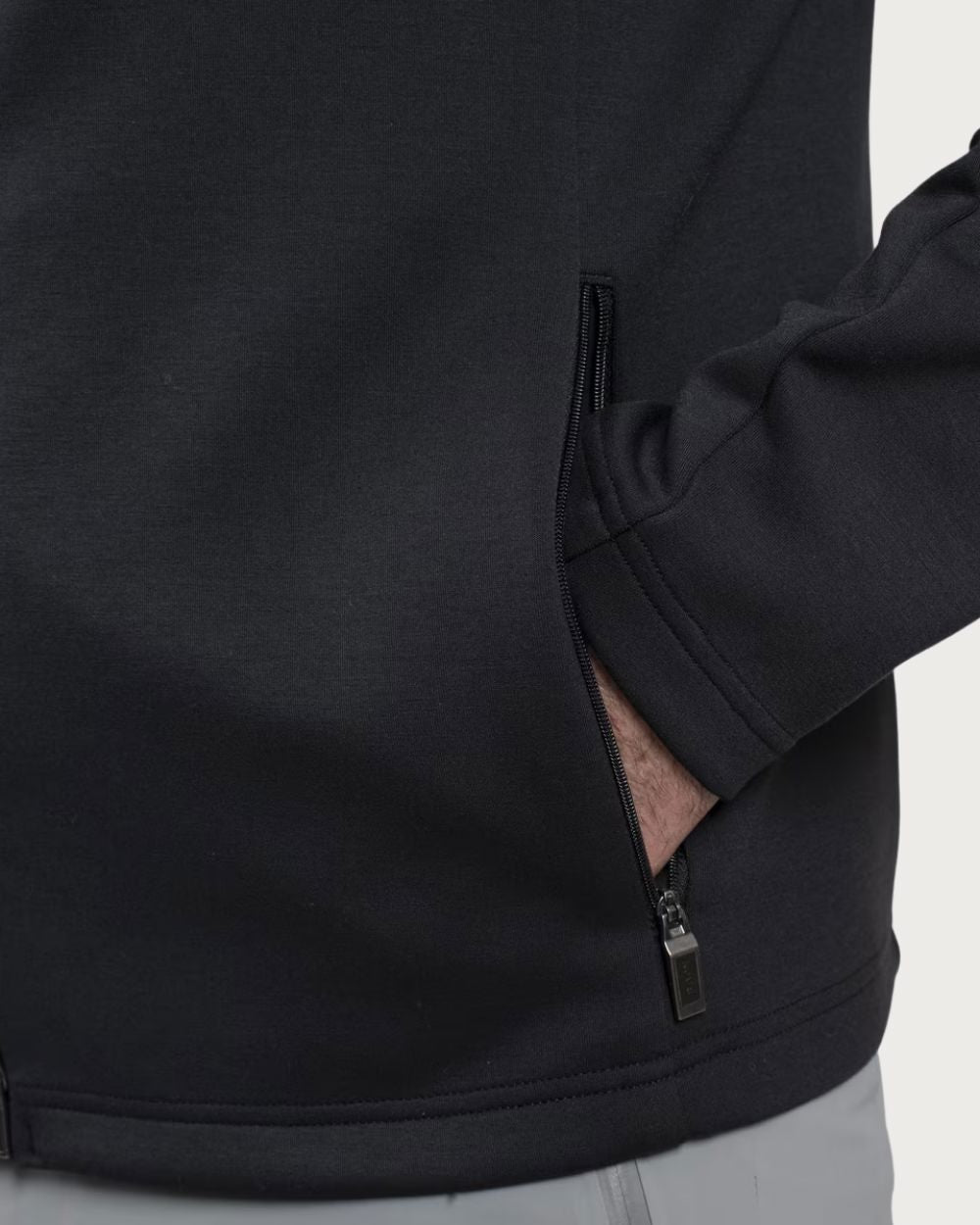 Mens Kjus Formula Midlayer Jacket - Black Mid Layers Kjus 