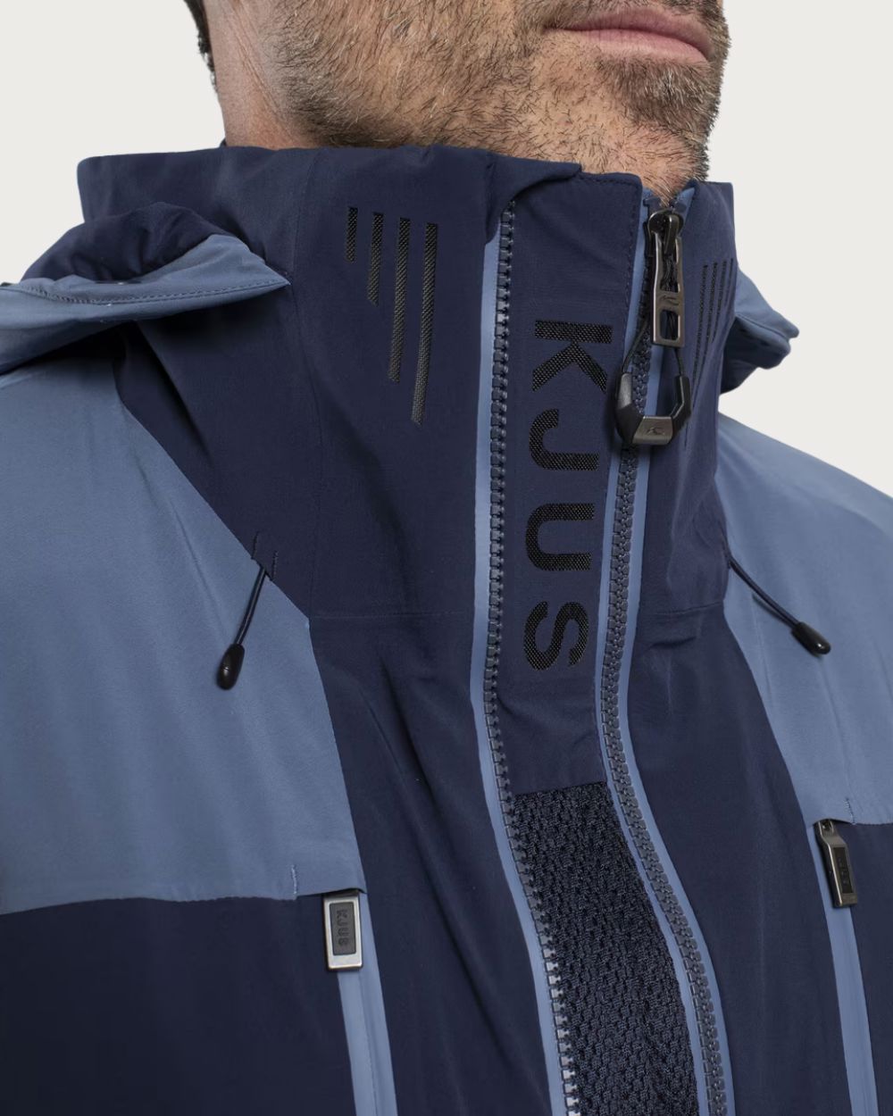 Mens Kjus Lasse Airflow Jacket - Navy Jackets Kjus 