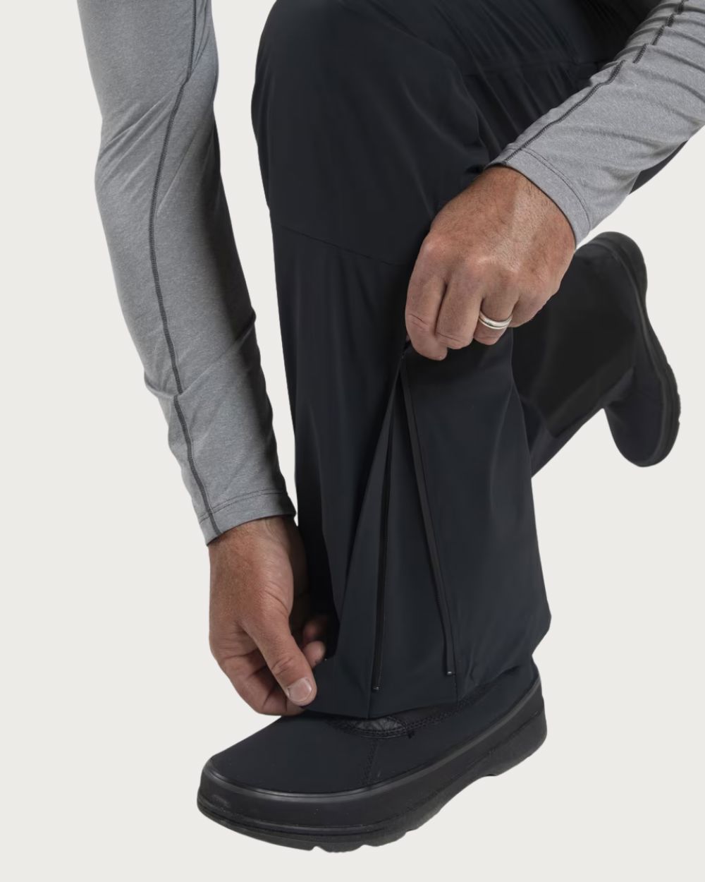 Mens Kjus Ligety Bib Pant - Black Pants Kjus 