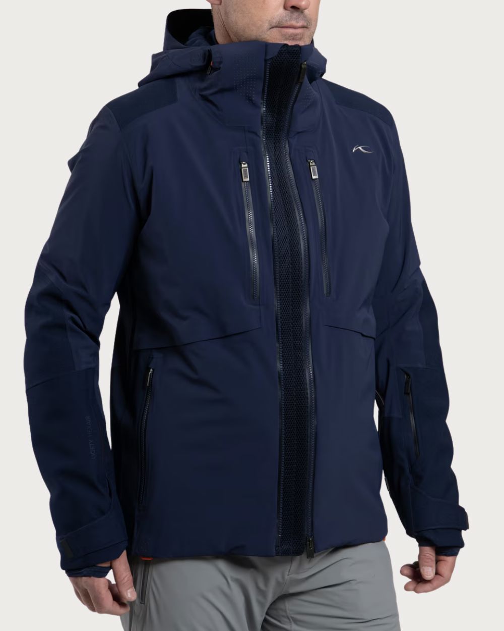 Mens Kjus Ligety HexAir Jacket - Navy Jackets Kjus 