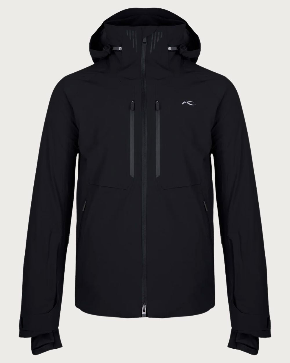 Mens Kjus Ligety Jacket - Black Jackets Kjus 