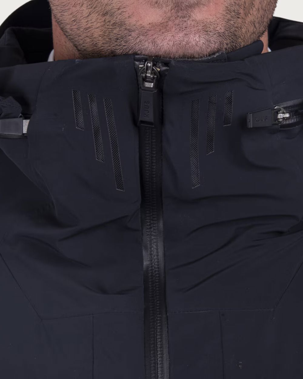Mens Kjus Ligety Jacket - Black Jackets Kjus 