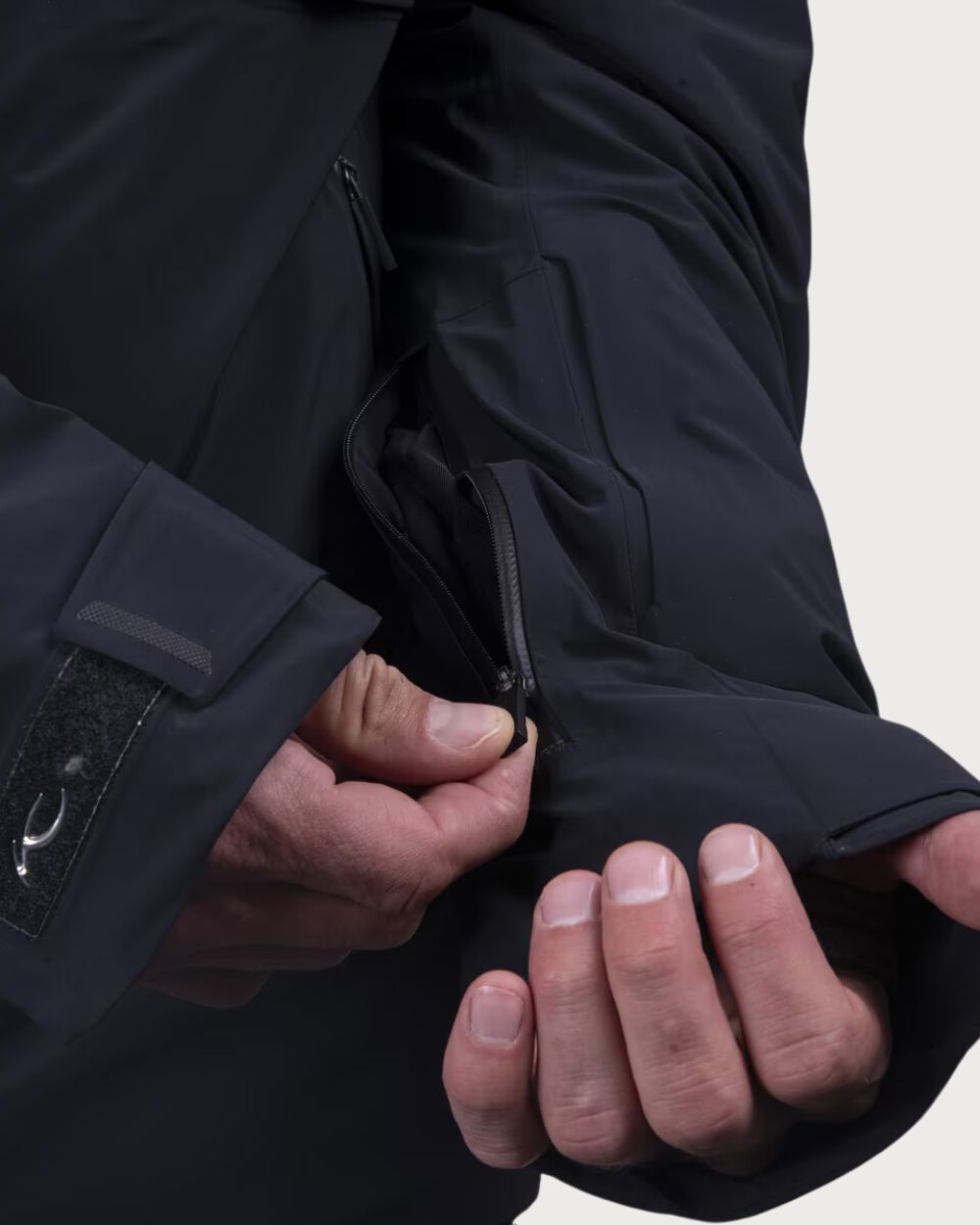 Mens Kjus Ligety Jacket - Black Jackets Kjus 