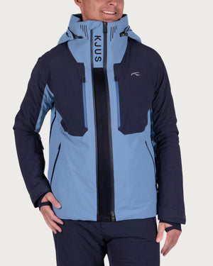 Mens Kjus Ligety Jacket - Neptune / Deep Space