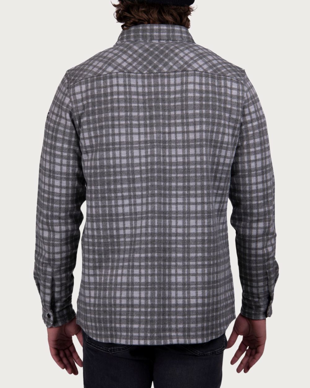 Mens Kjus Yellowstone Shirt - Pewter/Alloy
