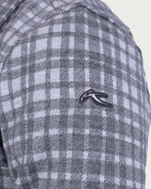 Mens Kjus Yellowstone Shirt - Pewter/Alloy